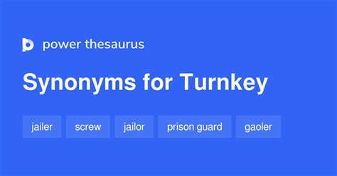 turnkey synonym|Turn.